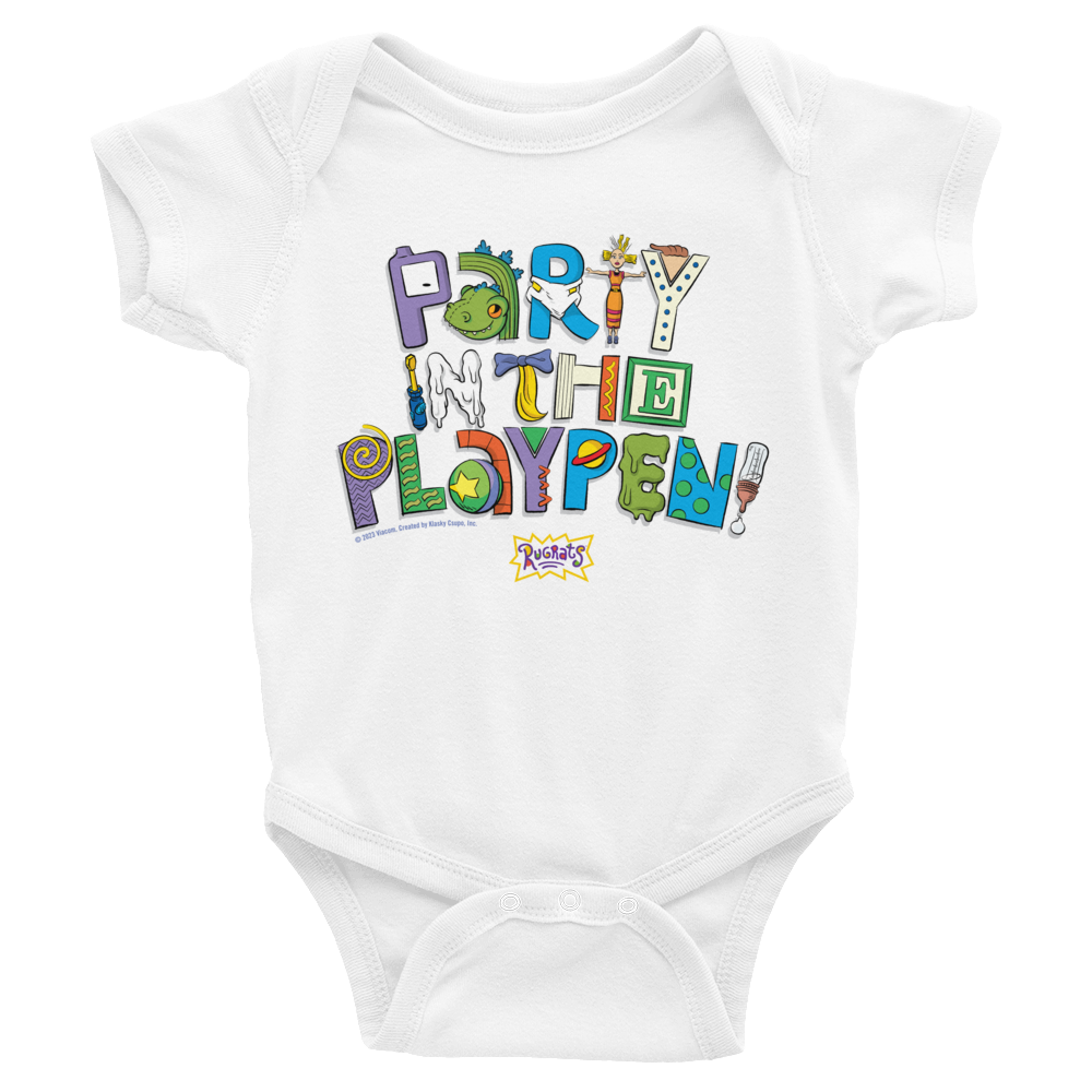 Rugrats Party In The Playpen Baby Bodysuit