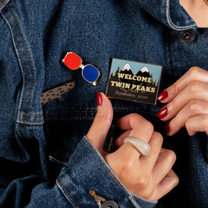 Twin Peaks Emaille-Pin-Set