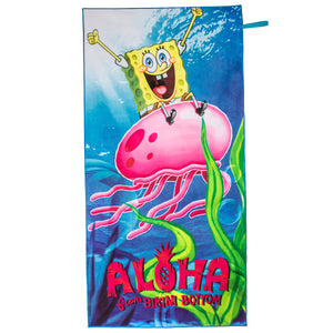 SpongeBob Schwammkopf Aloha von Bikini Bottom Strandtuch