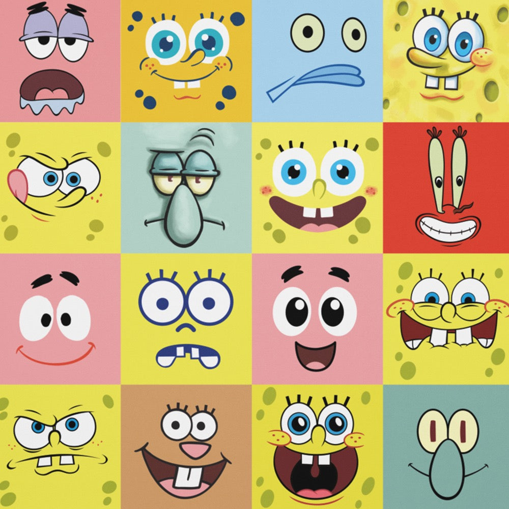 Spongebob Alfombrilla de juego Blocks