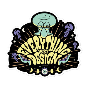 Spongebob Astrologie Autocollant Everything Is By Design
