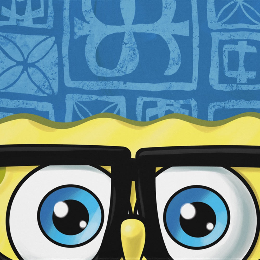 Spongebob Glasses Desk Mat