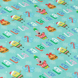 SpongeBob Fa La La Feiertag Geschenkpapier
