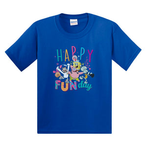 SpongeBob Schwammkopf Happy Fun Day Kinder T-Shirt