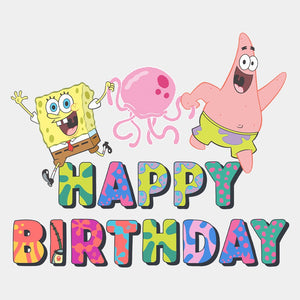 SpongeBob Schwammkopf Alles Gute zum Geburtstag Kinder T-Shirt