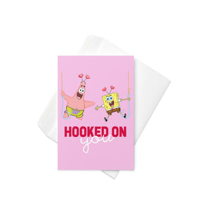 SpongeBob SquarePants Hooked On You Greeting card