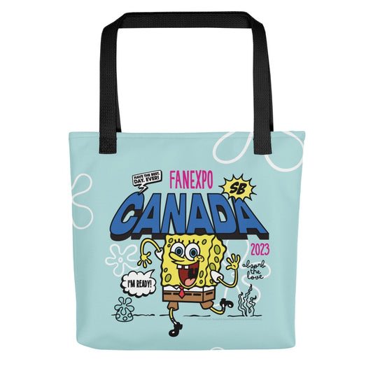 SpongeBob Squarepants Have the Best Day Ever FANEXPO CANADA 2023 Tote Bag