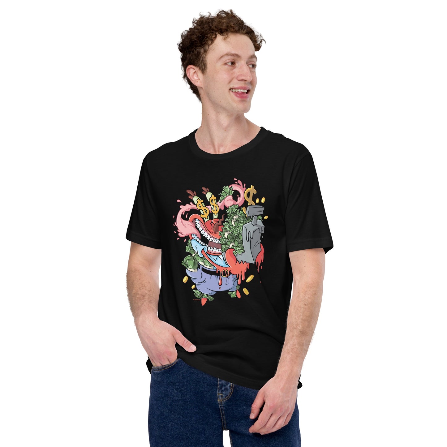 Mr. Krabs Krusty Hosen Erwachsene T-Shirt