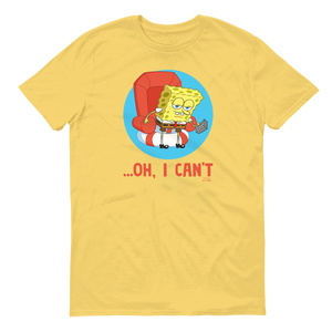 Bob Esponja SquarePants Oh, no puedo Meme Adultos Camiseta de manga corta