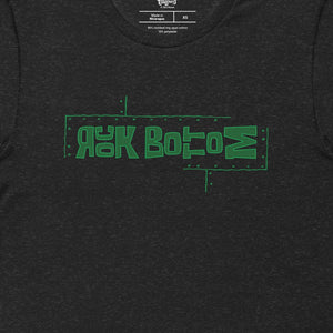 T-shirt Bob l'éponge Rock Bottom Sign