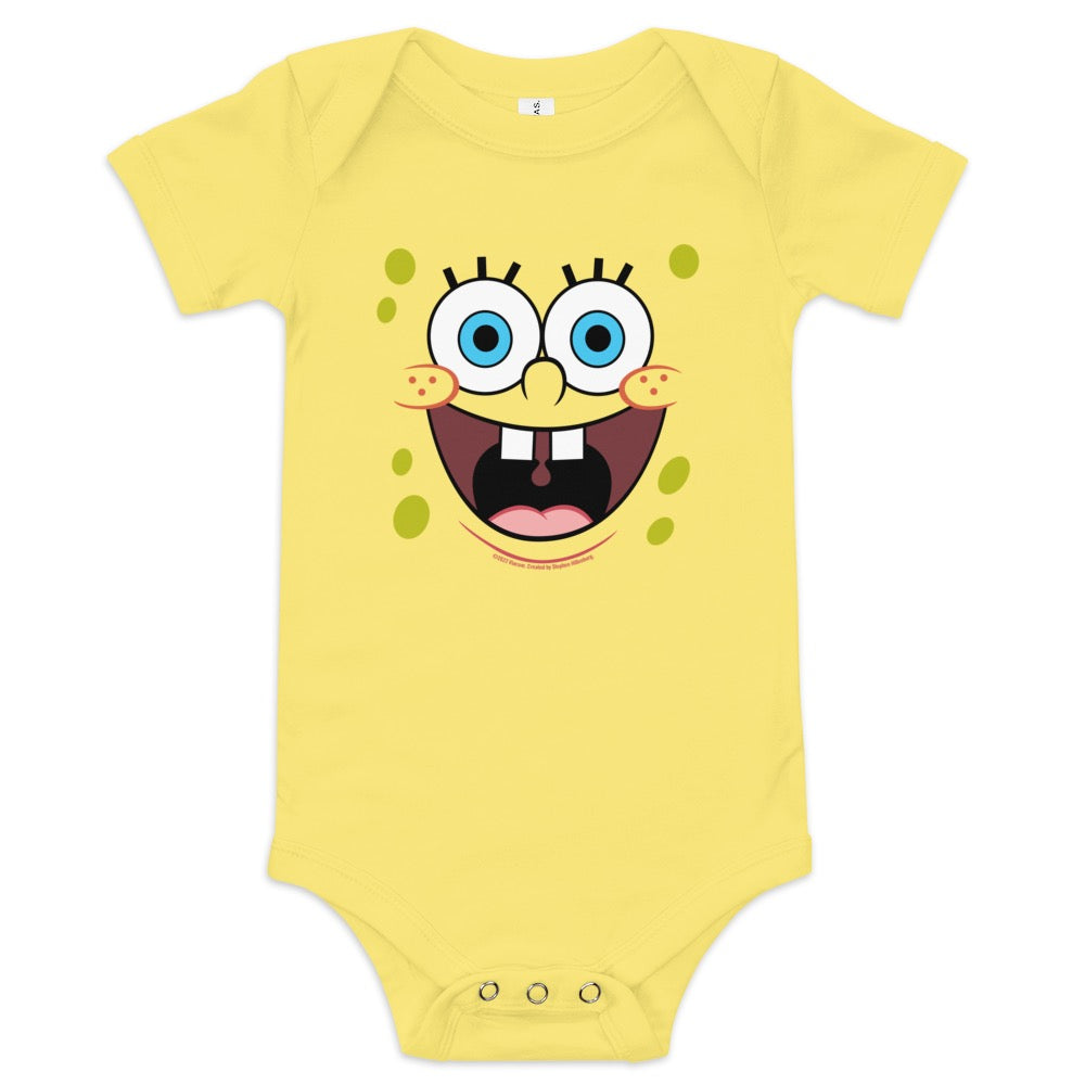 SpongeBob SquarePants Big Face Baby Bodysuit