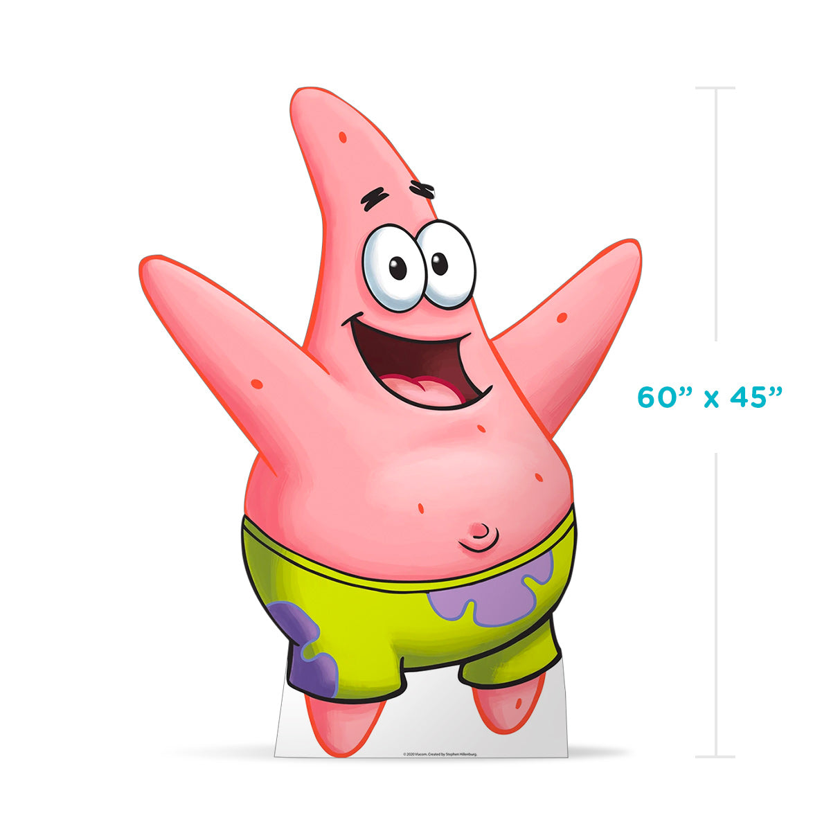 SpongeBob SquarePants Patrick Life-Sized Cardboard Cutout Standee