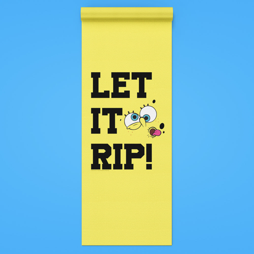 Spongebob Schwammkopf Yoga-Matte "Let It Rip