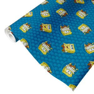 SpongeBob SquarePants Expressions Wrapping Paper
