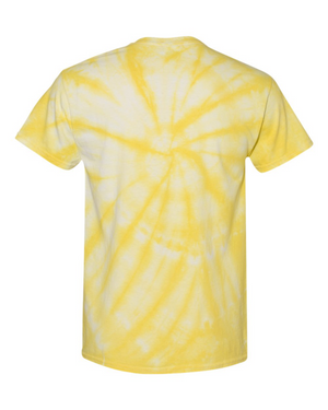 Spongebob Schwammkopf großes Gesicht Tie-Dye T-Shirt mit kurzen Ärmeln