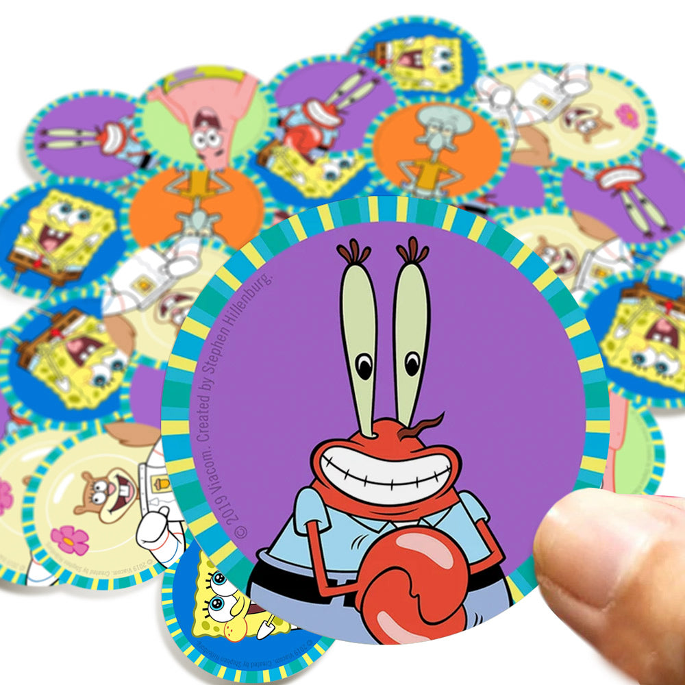 SpongeBob SquarePants Mr. Krabs Stickers