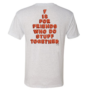 Bob l'éponge SquarePants - T-shirt tricolore "Do Stuff Together" (Faites des choses ensemble)