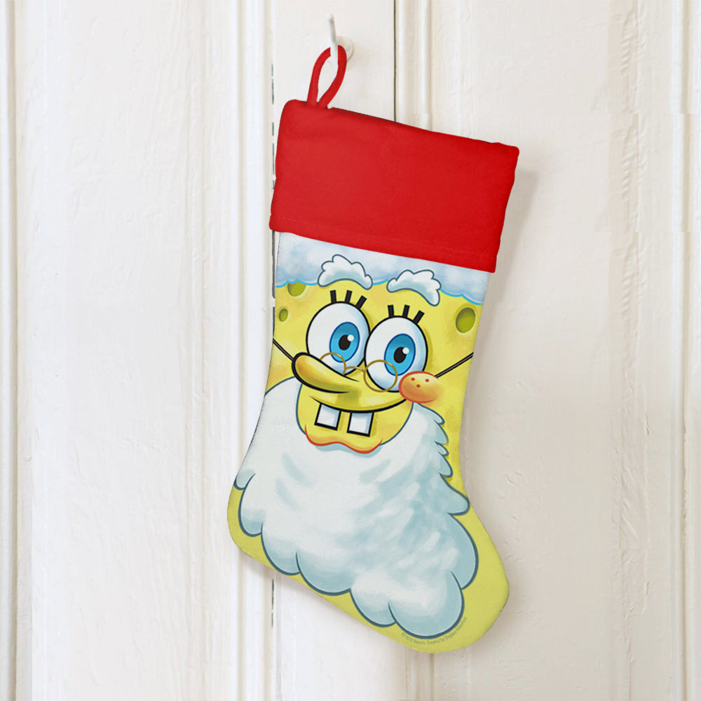 SpongeBob SquarePants Santa Christmas Stocking