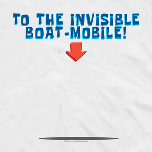 SpongeBob SquarePants Invisible Boat Mobile Hooded Sweatshirt
