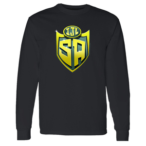 SpongeBob SquarePants IJLSA Shield Adult Long Sleeve T-Shirt