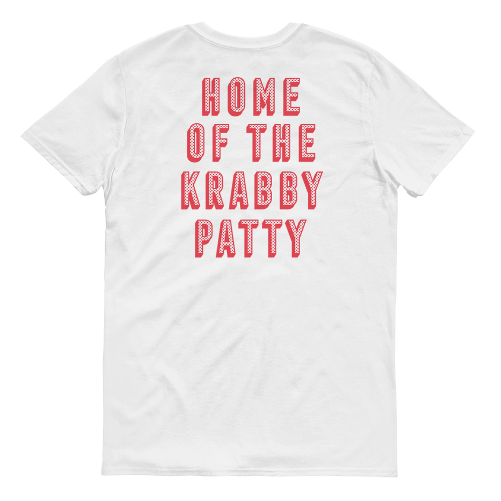 SpongeBob SquarePants The Krusty Krab Home of the Krabby Patty Adult Short Sleeve T-Shirt
