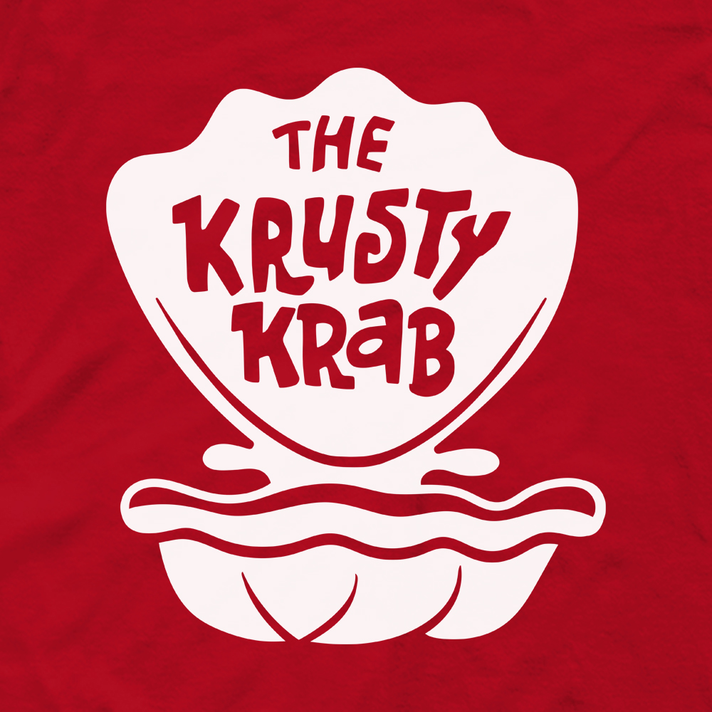 Bob l'éponge Le Crabe Croustillant Adulte T-Shirt à manches courtes