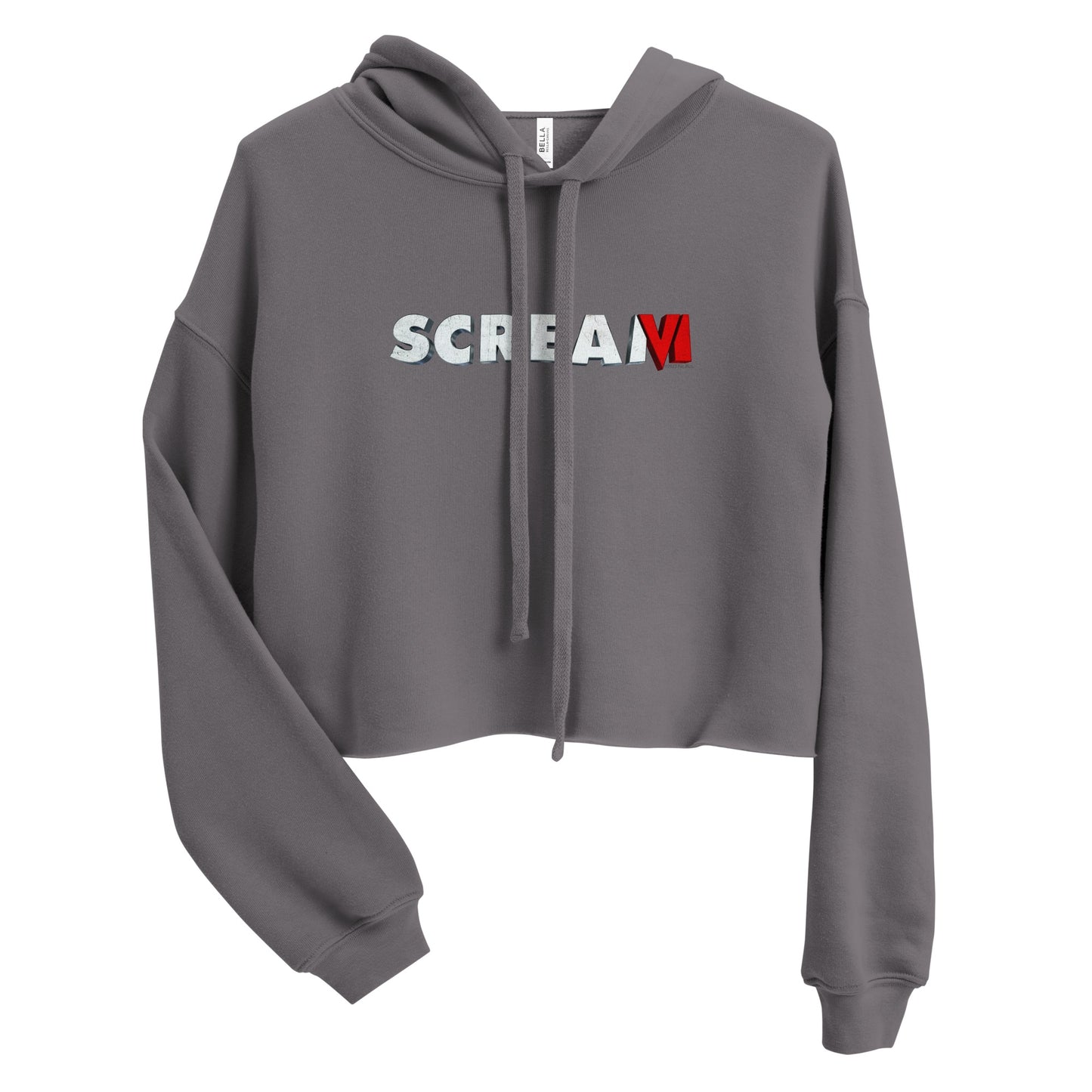 Scream 6 Logo Women's Cropped Hooded Sweatshirt