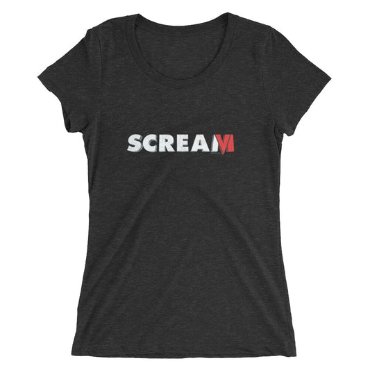 Scream 6 Logo Women's Tri-Blend Short Sleeve T-Shirt