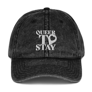 Showtime Queer To Stay Logo Casquette vintage