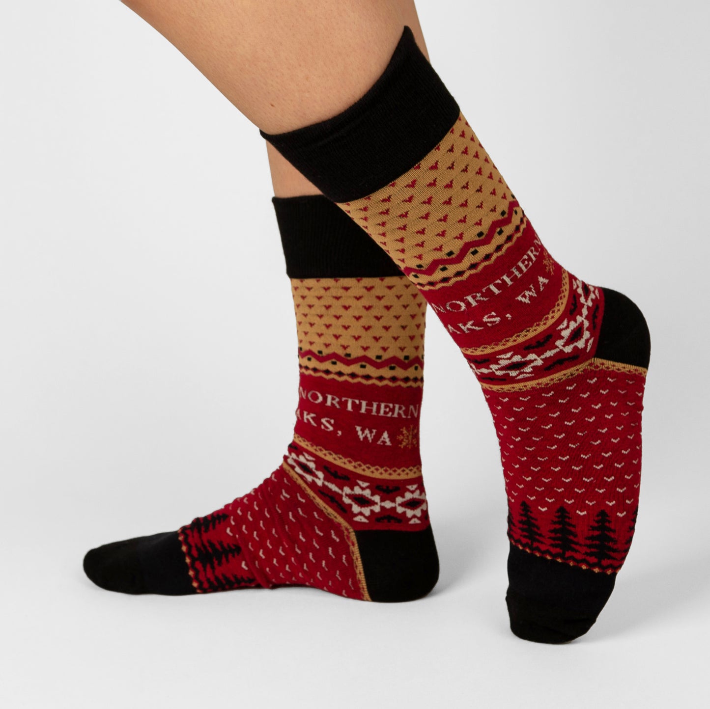 Twin Peaks Hôtel Great Northern Chaussettes