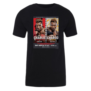 SHO Championship Boxing Doubleheader Charlo Adulte T-Shirt à manches courtes