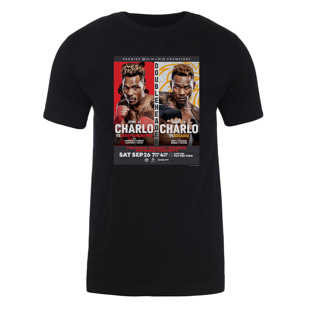 SHO Championship Boxing Charlo Doubleheader Erwachsene Kurzärmeliges T-Shirt