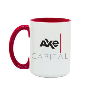 Billions Axe Capital Stacked Logo Two-Tone Mug