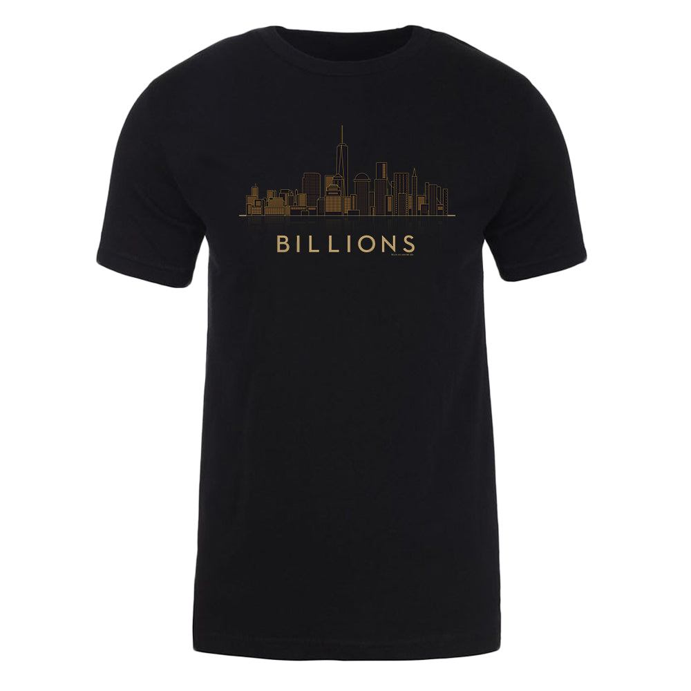 Billions Cityscape Adult Short Sleeve T-Shirt