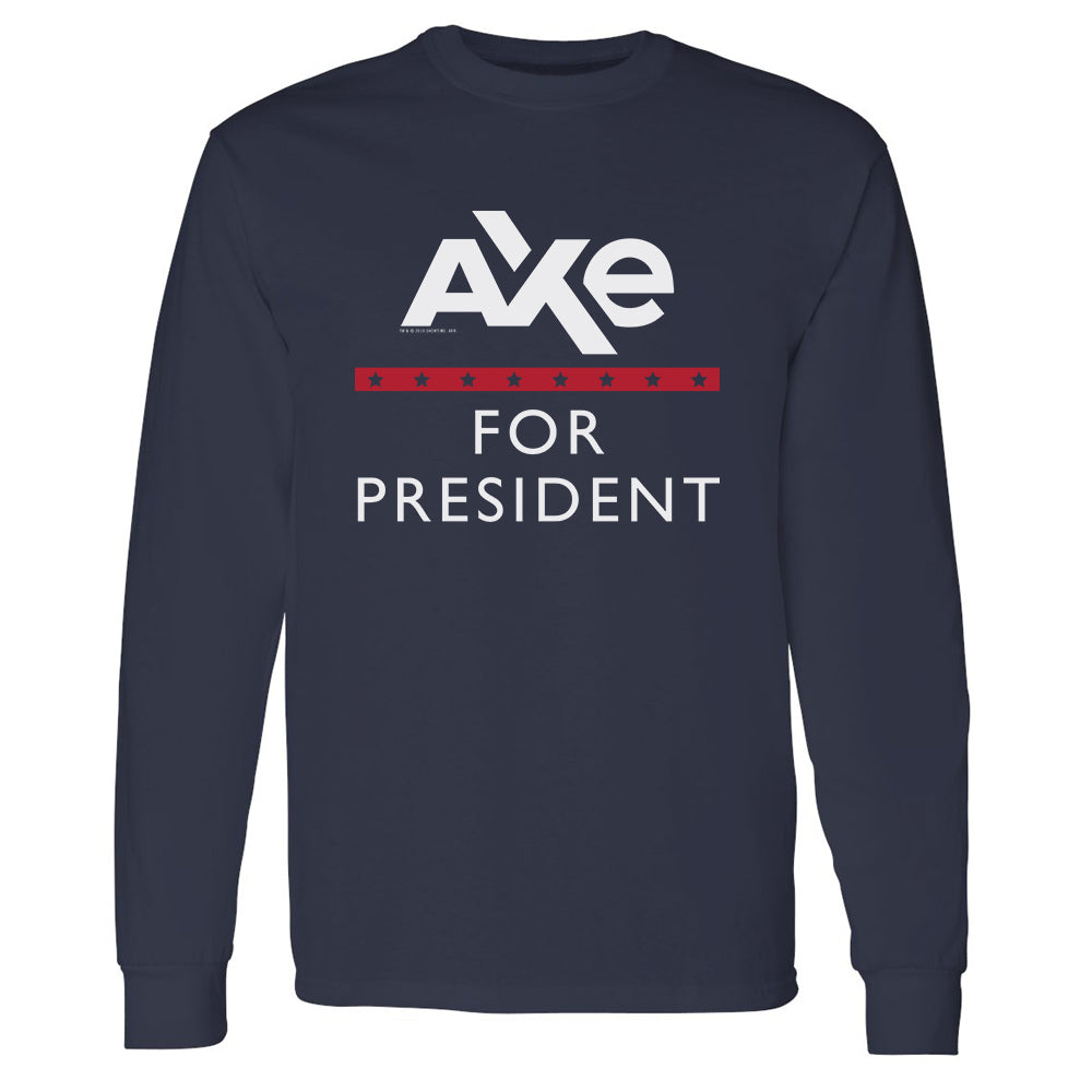 Billions Axe For President Adult Long Sleeve T-Shirt