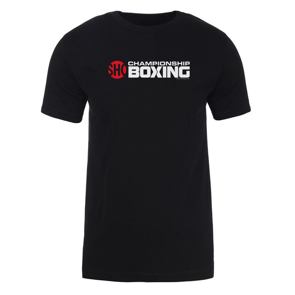 SHO Championship Boxing Logo Adult Short Sleeve T-Shirt – Paramount Shop