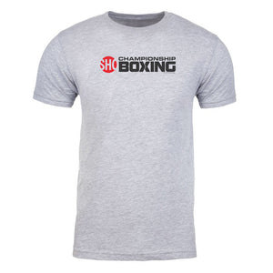 SHO Championship Boxing Logo Adult Short Sleeve T-Shirt