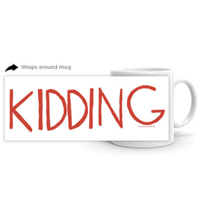 Kidding Season 3 Logo White Mug