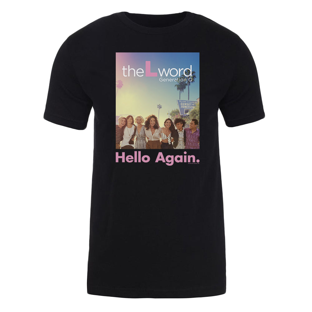 The L Word: Generation Q Hello Again Adult Short Sleeve T-Shirt