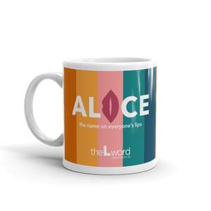 The L Word: Generation Q The Alice Show Logo White Mug