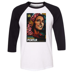 The L Word: Generation Q Bette Porter Campaign Poster 3/4 Sleeve Baseball T-Shirt