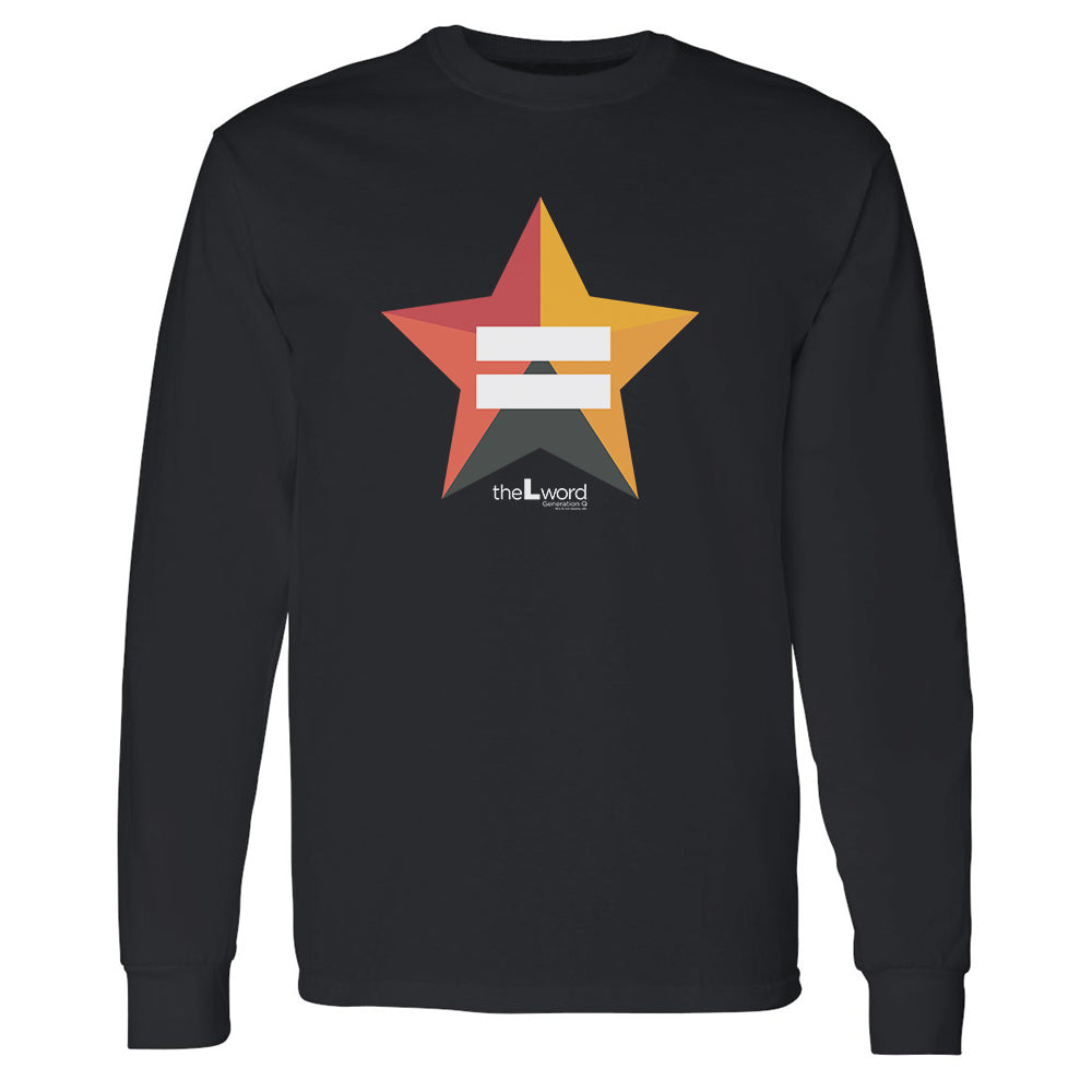The L Word: Generation Q Bette Porter's Equality Star Adult Long Sleeve T-Shirt