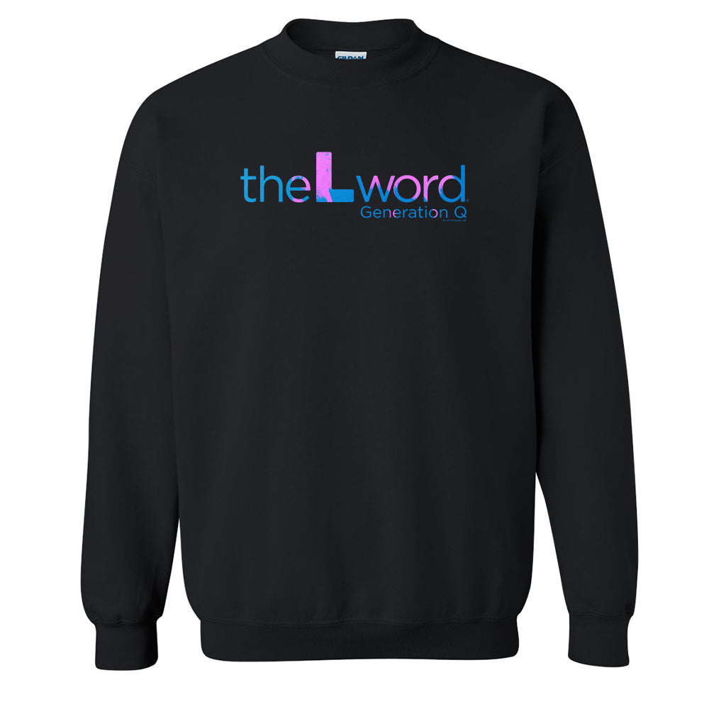 The L Word: Generation Q Tropical Logo Fleece Crewneck Sweatshirt