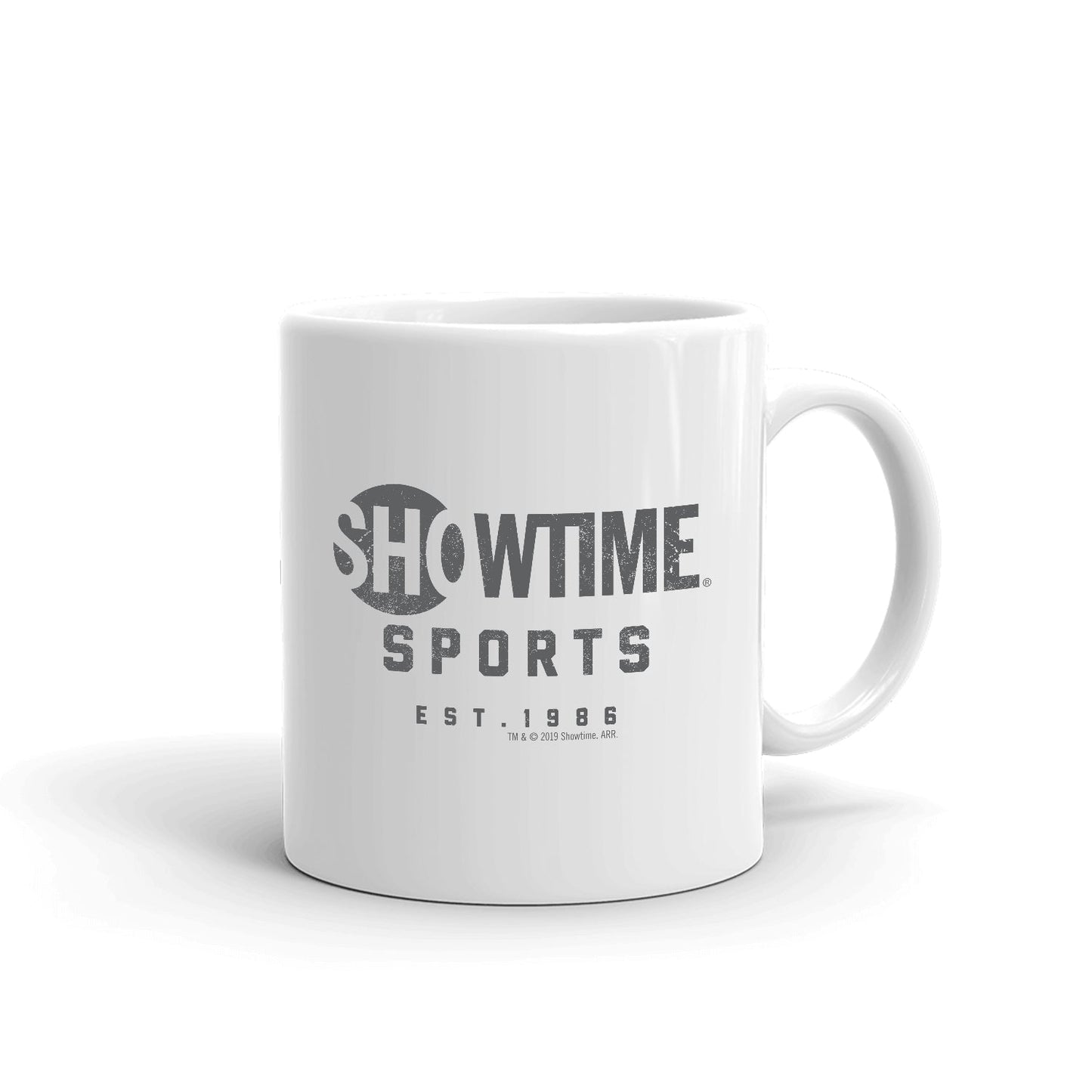Showtime Sports est. 1986 Tasse blanche