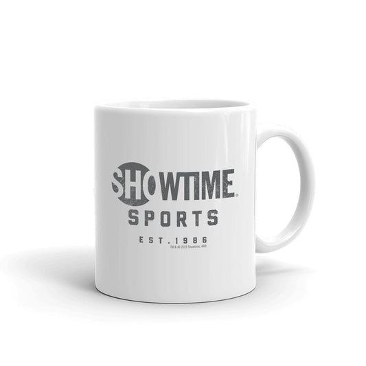 SHOWTIME Sports Est. 1986 White Mug