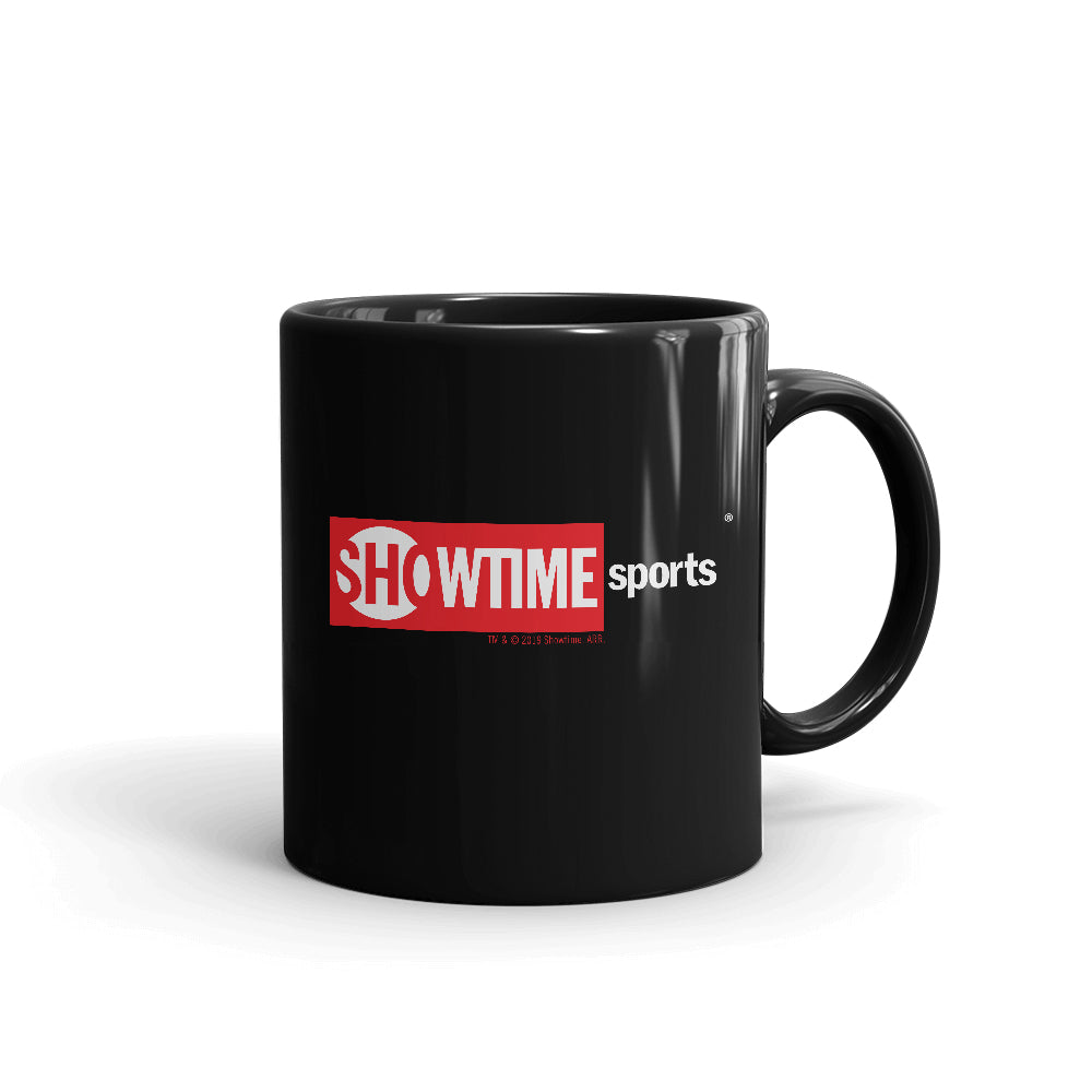 Showtime Sports Red Box Logo White Mug
