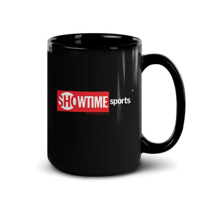 Showtime Deportes Caja Roja Logo Taza blanca