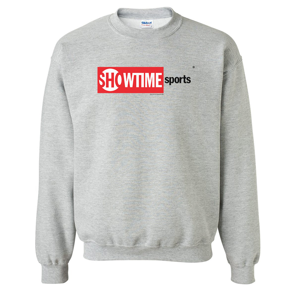 Showtime Sport Rote Box Logo Fleece-Sweatshirt mit Rundhalsausschnitt