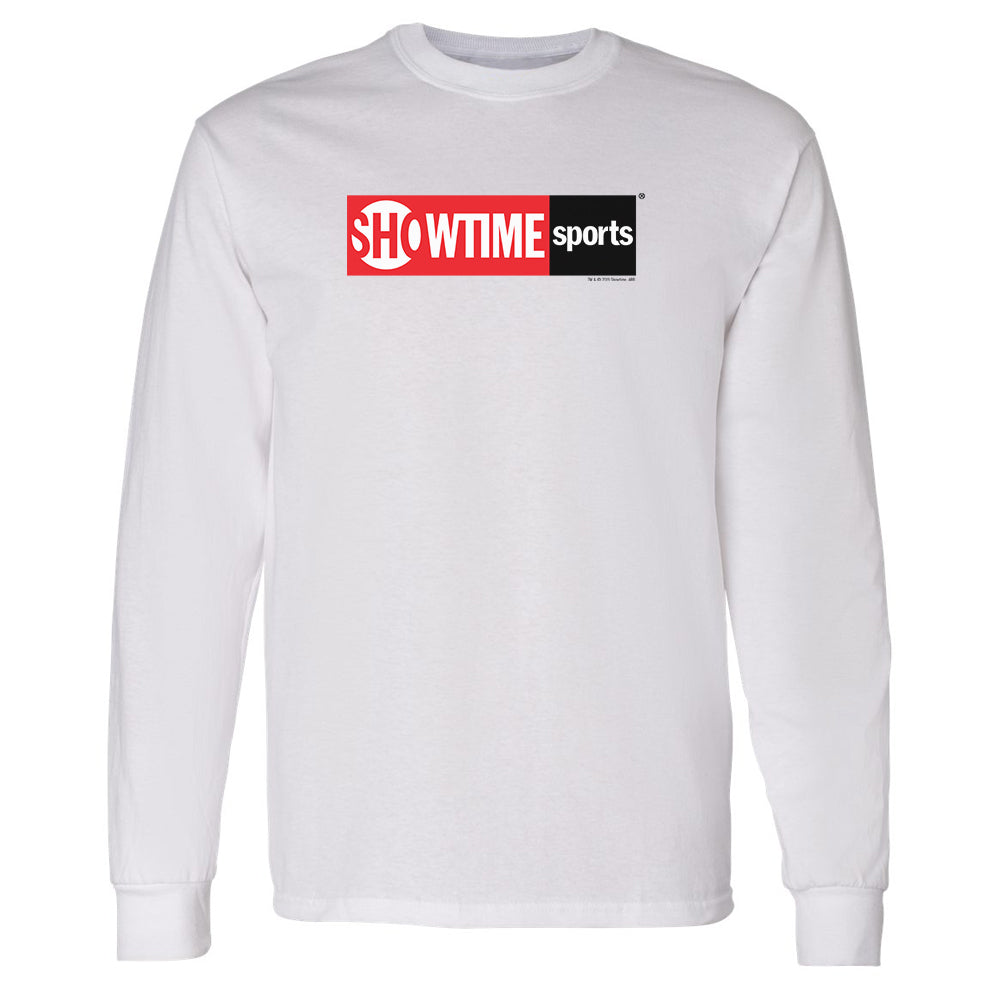 SHOWTIME Sports Red Logo Adult Long Sleeve T-Shirt