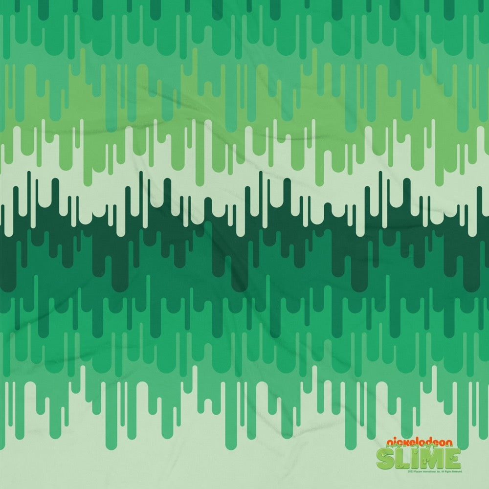 Slime Ombre Green Throw Blanket